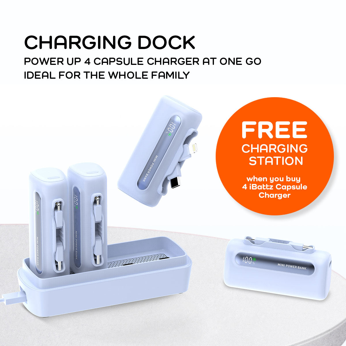 ibattz Capsule Charger