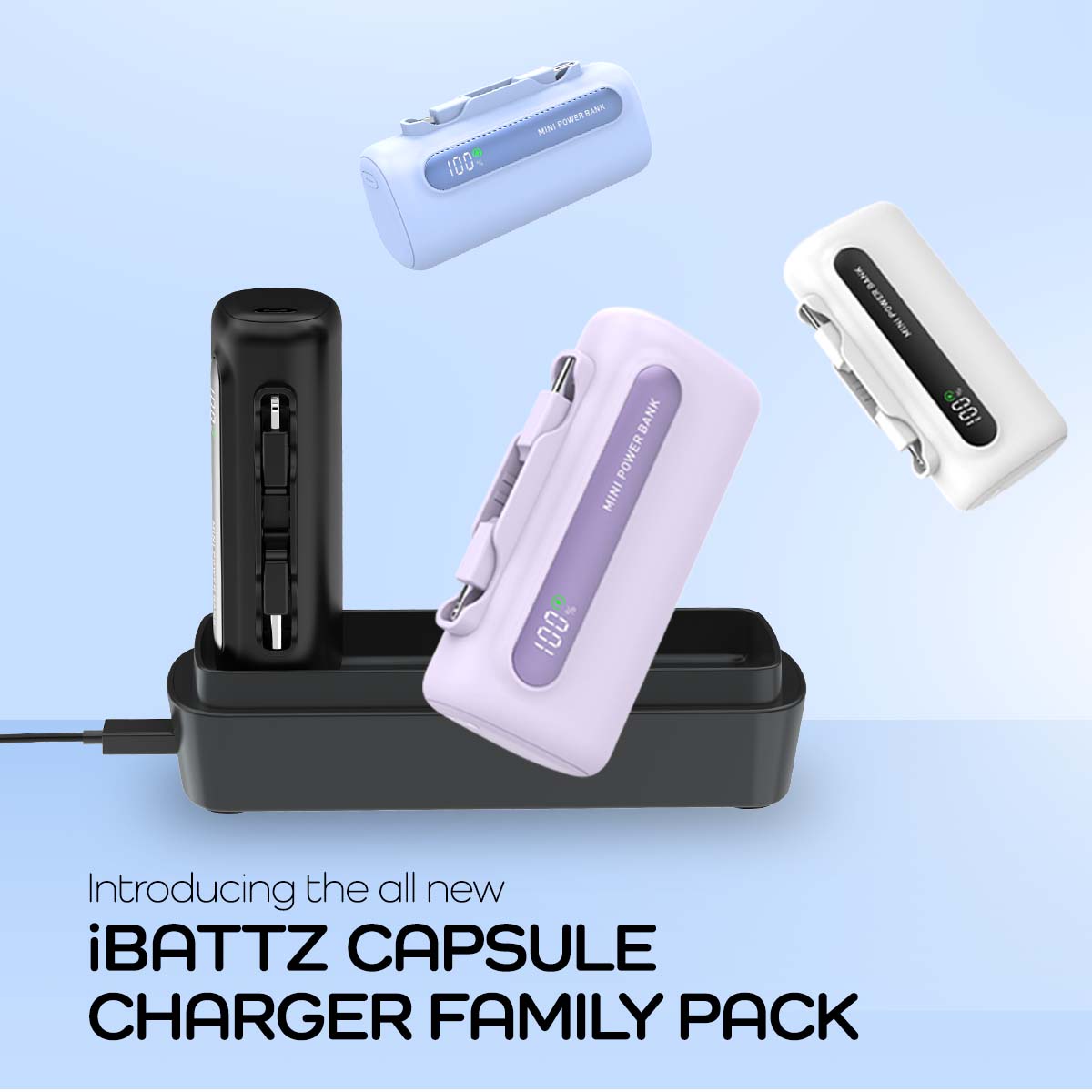 Capsule Charger Family Set